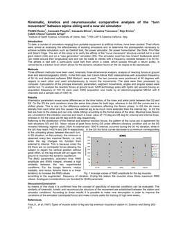 Kinematic, Kinetics and Neuromuscular Comparative