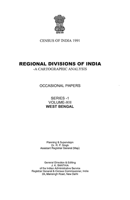 1 Volume-Xiii West Bengal