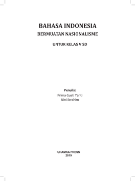 Bahasa Indonesia Bermuatan Nasionalisme