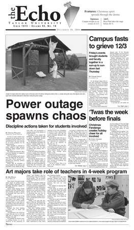 The Echo: December 10, 2004