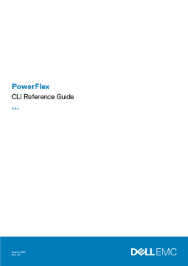 Powerflex CLI Reference Guide