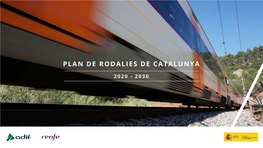 Plan De Rodalies De Catalunya