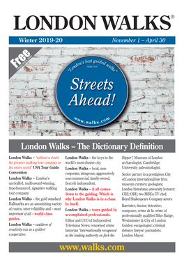 London Walks Book: Londonwalks London Stories