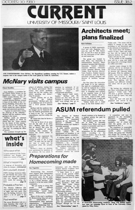 October 30, 1980 Around Umsl U