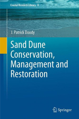 Sand Dune Conservation, Management and Restoration Coastal Research Library