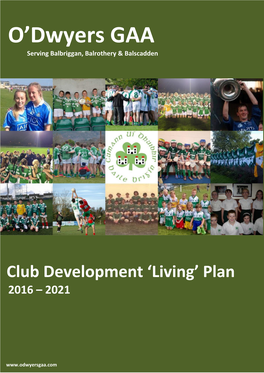 Club Development 'Living' Plan