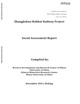 2.3 Identification and Meaning of Minority Along the Line in This Project