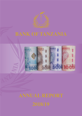 Annual Report 2018/19 Bank of Tanzania