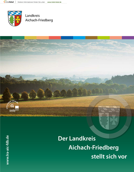 Der Landkreis Aichach-Friedberg Stellt Sich Vor GLÄNZENDE ZUKUNFT