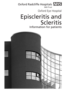 Episcleritis and Scleritis