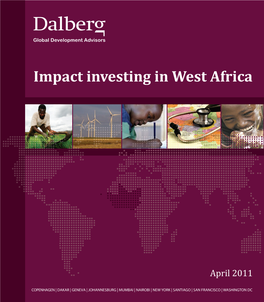 Impact Investing in West Africa