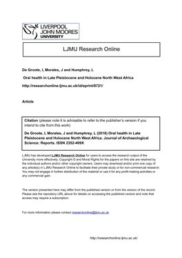 LJMU Research Online