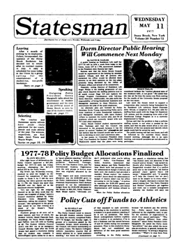 1977-78 Polity Budget Allocations Finalized