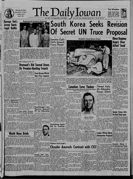 Daily Iowan (Iowa City, Iowa), 1953-05-28
