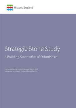 A Building Stone Atlas of Oxfordshire