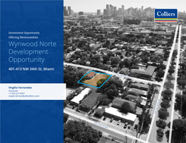 Wynwood Norte Development Opportunity