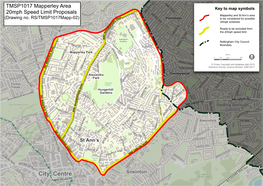 Mapperley 20Mph Zone Map for Leaflet