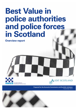 Best Value in Police Authorities and Police Forces in Scotland Overview Report