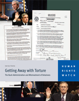 Getting Away with Torture RIGHTS the Bush Administration and Mistreatment of Detainees WATCH