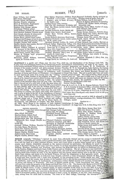 Kelly's Directory 1903