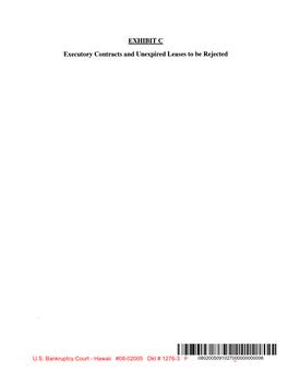 Hawaii #08-02005 Dkt # 1276-3 Filed 10/26/09 Page 1 of 6� in Re: Hawaiian Telcom Communications, Inc., Et Al