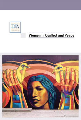 Women in Conflict and Peace Women in Conflict and Peace and Conflict in Women