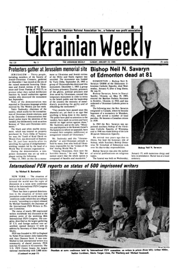 The Ukrainian Weekly 1986