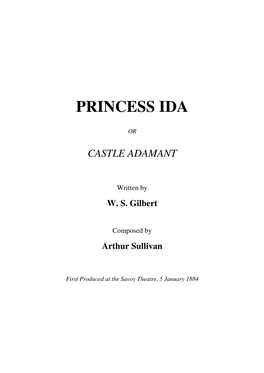 Princess Ida