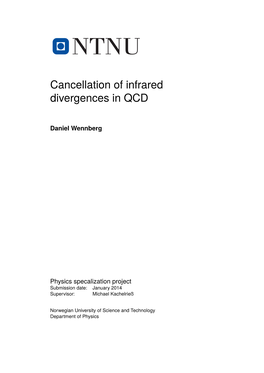 Cancellation of Infrared Divergences in QCD