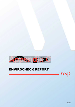 Envirocheck Report