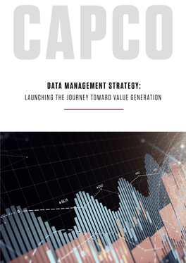 Data Management Strategy: Launching the Journey Toward Value Generation Introduction