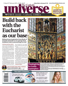 To Download the 26Th February Edition of the Catholic Universe
