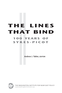 Repairing Sykes-Picot (Pdf)