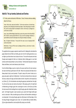 Walk 5B. the Lyn Hamlets, Barbrook and Cheriton