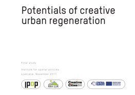 Potentials of Creative Urban Regeneration