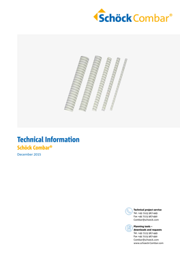 Technical Information Schöck Combar® December 2015