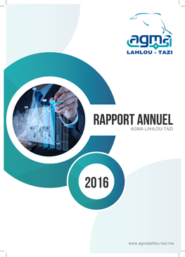 Rapport Annuel 2016