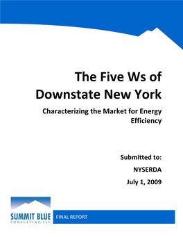 The Five Ws of Downstate New York
