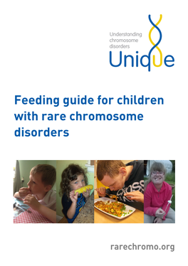 Feeding Guide for Children with Rare Chromosome Disorders