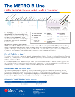 B Line Faster Transit Is Coming to the Route 21 Corridor