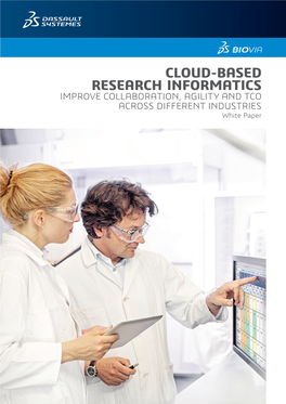 Cloud-Based Research Informatics