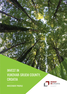 Invest in VUKOVAR-SRIJEM COUNTY, Croatia
