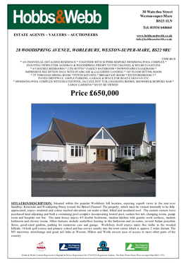 Price £650,000