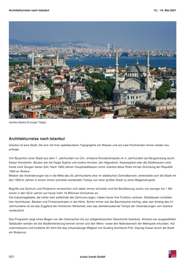 Architekturreise Nach Istanbul 12