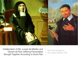 Collaboration of Sts. Louise De Marillac and Vincent