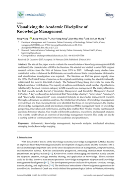 Visualizing the Academic Discipline of Knowledge Management