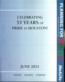 Celebrating 33 Years of Pride in Houston!