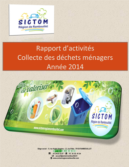 Rapport D'activités 2014