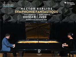 Symphonie Fantastique Jean-François Marie-Josèphe Heisser Jude Piano Vis-À-Vis Pleyel 1928 Franz Liszt