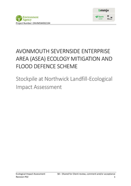 Ecological Impact Assessment S8 – Shared for Client Review, Comment And/Or Acceptance Revision P02 1